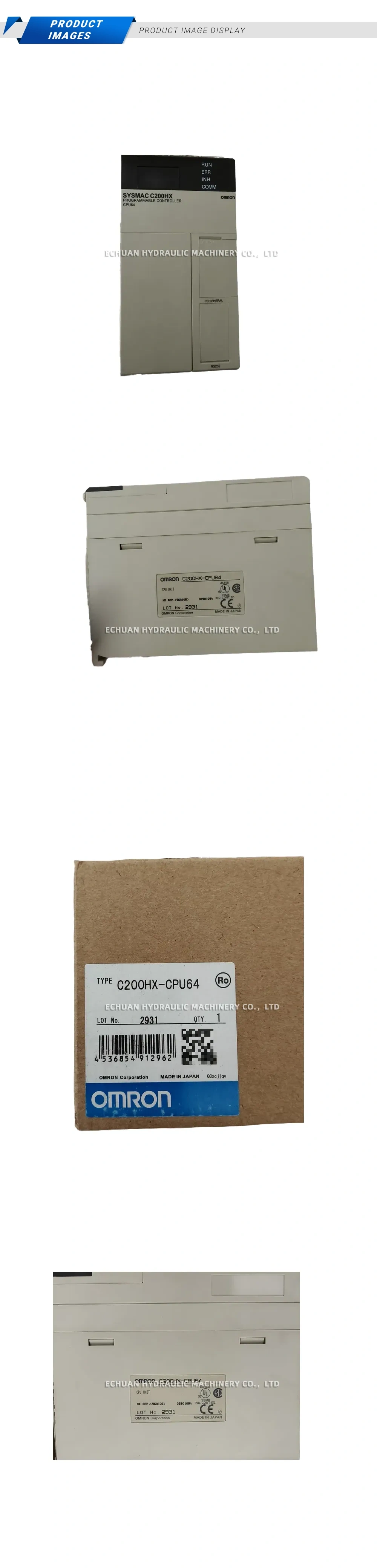 Omron C200HX-CPU64 Description