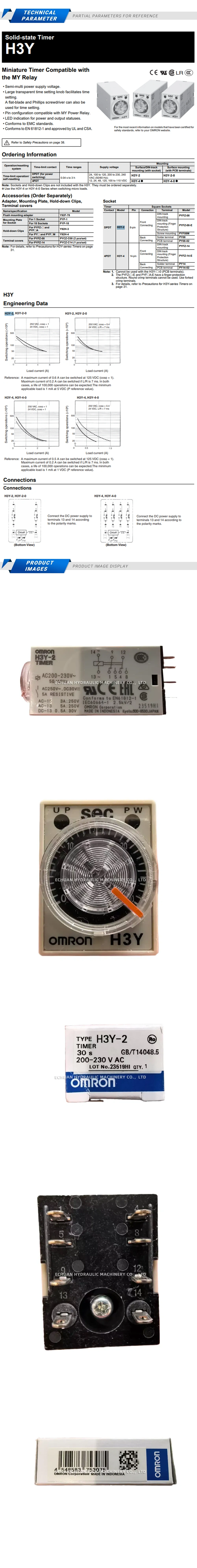 Omron H3Y-2 Description