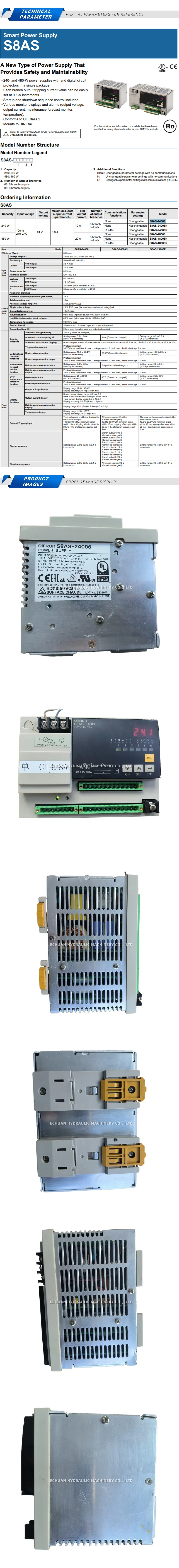 Omron S8AS-24006 Description