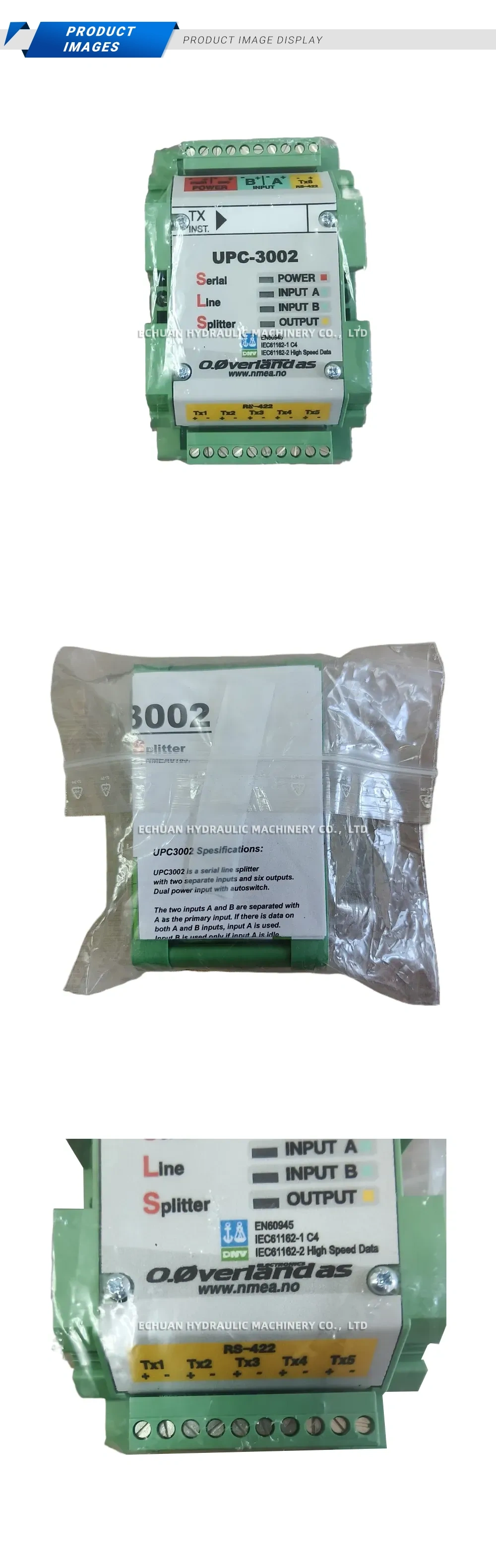 Overland UPC-3002 Description