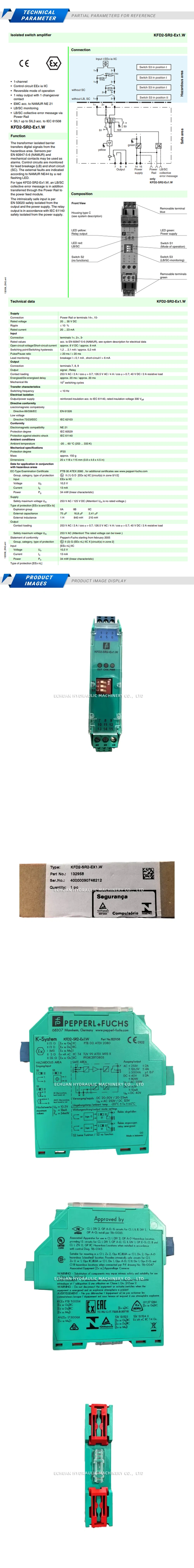 PEPPERL+FUCHS KFD2-SR2-EX1.W Description