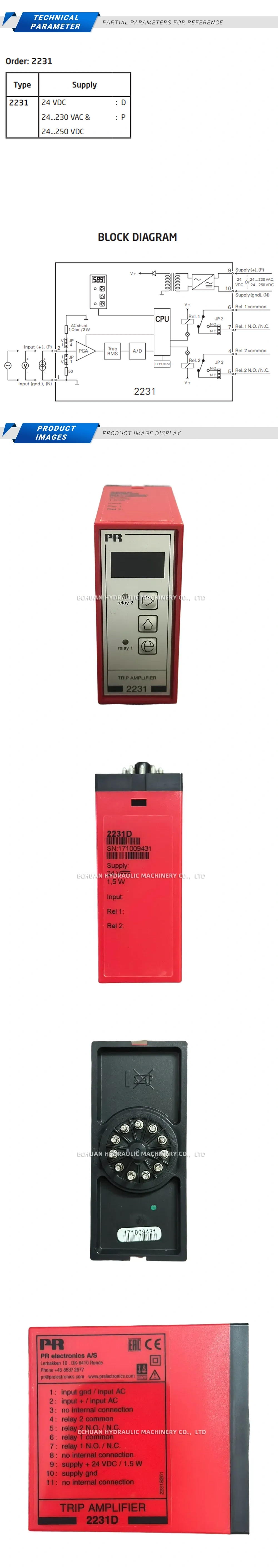 PR electronics 2231 Description