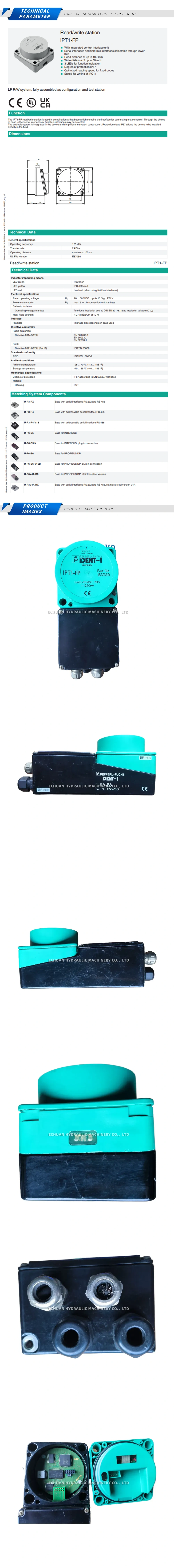 Pepperl+Fuchs IPT1-FP Description