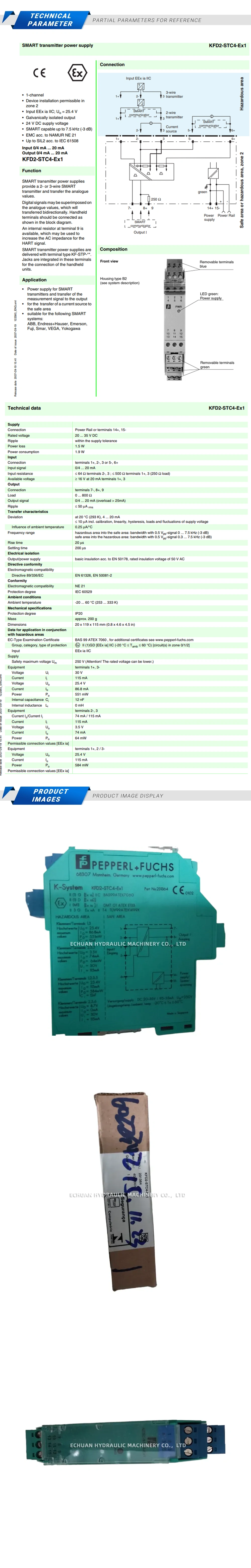 Pepperl+Fuchs KFD2-STC4-EX1 Description