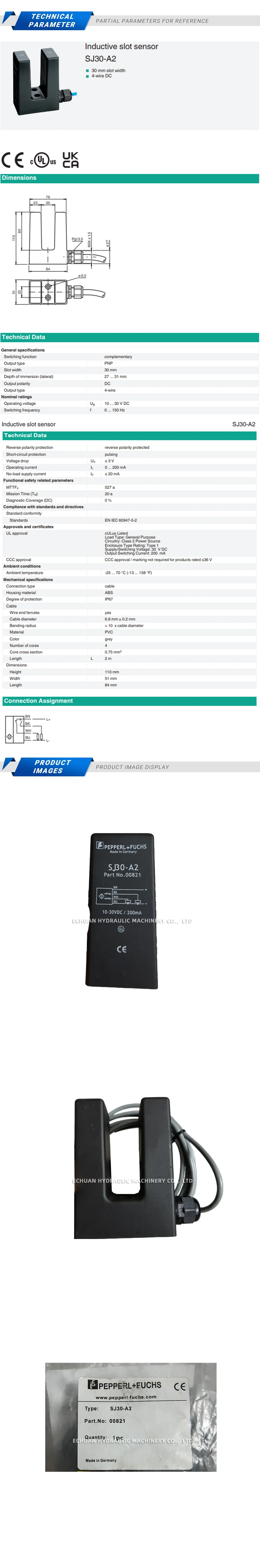 Pepperl+Fuchs SJ30-A2 Description