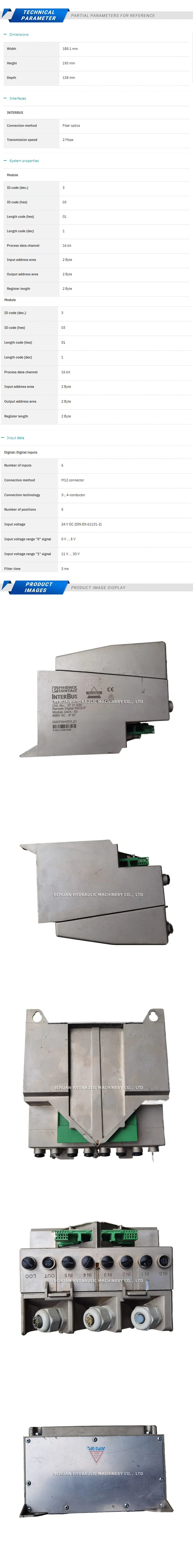 Phoenix IBS RL 400 MLR R DIO 6/1 LK2MBD Description