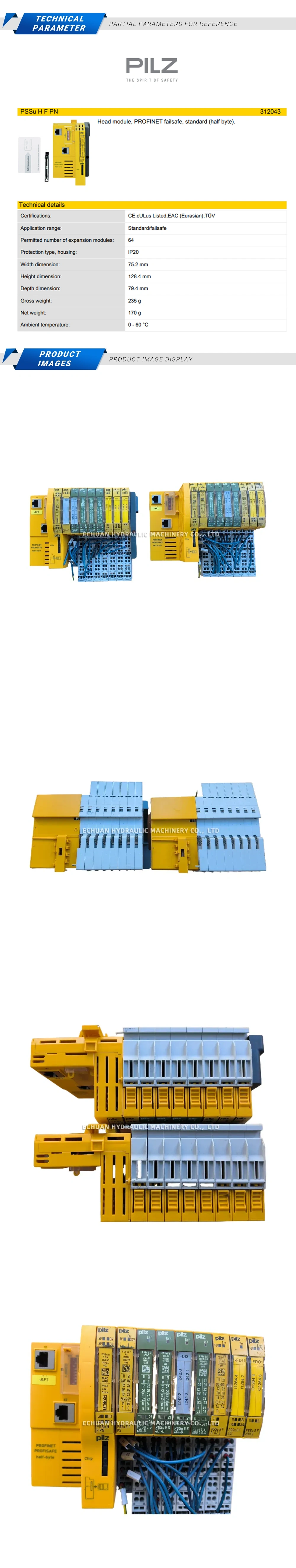 Pilz 312043 Description