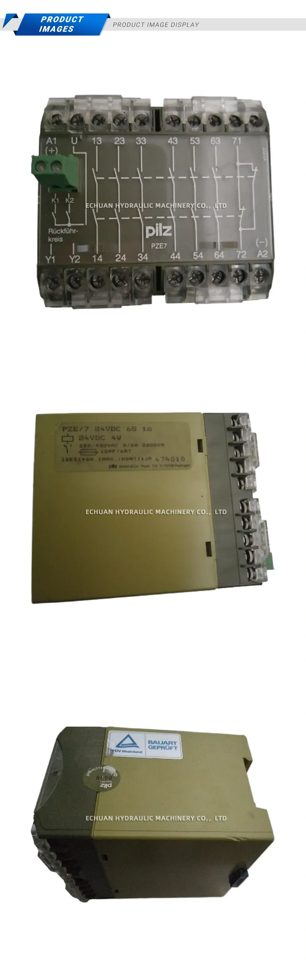 Pilz 474010 PZE/7 Description