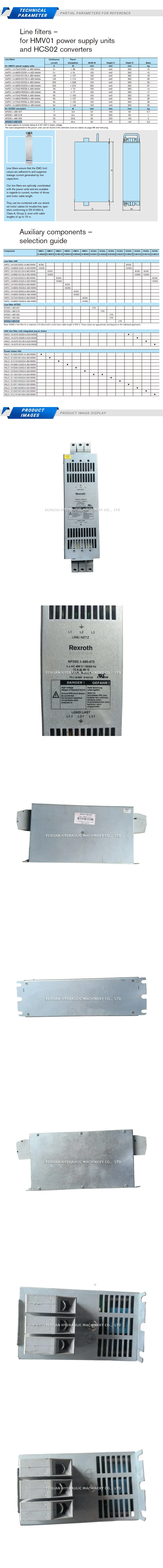 Rexroth NFD03.1-480-075 Description