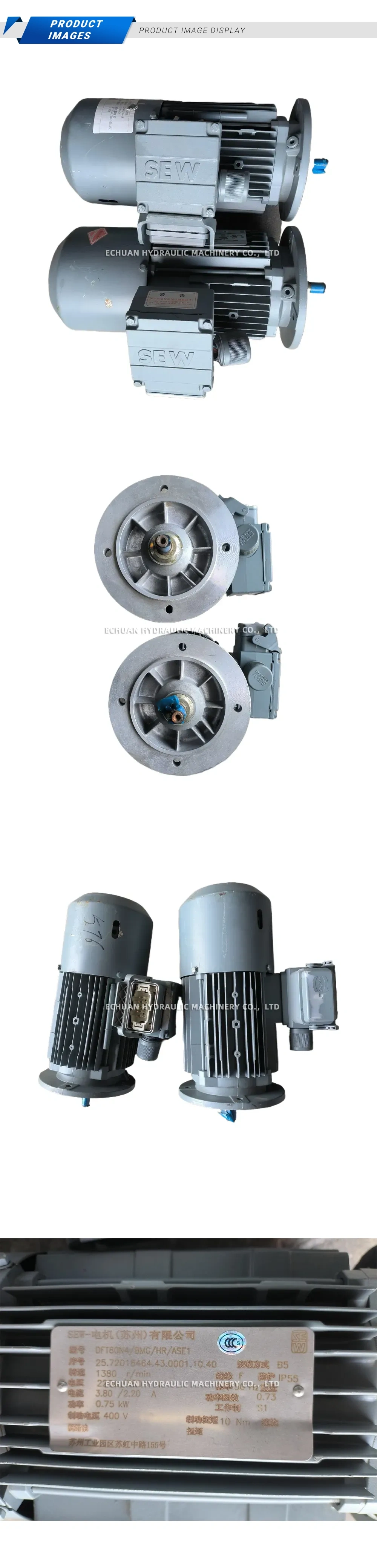 SEW DFT80N4/BMG/HR/ASE1 Description