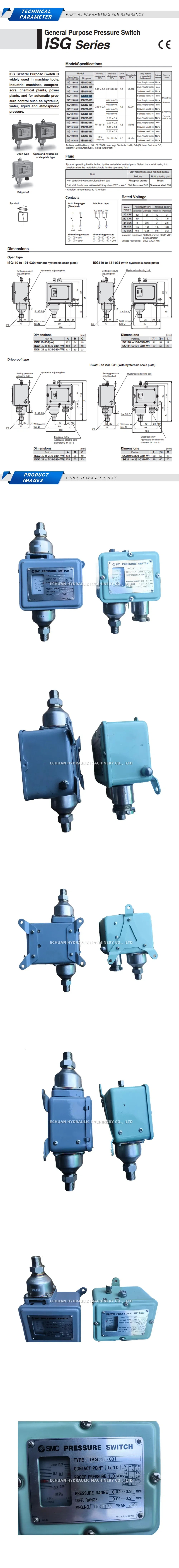 SMC ISG211-031 Description