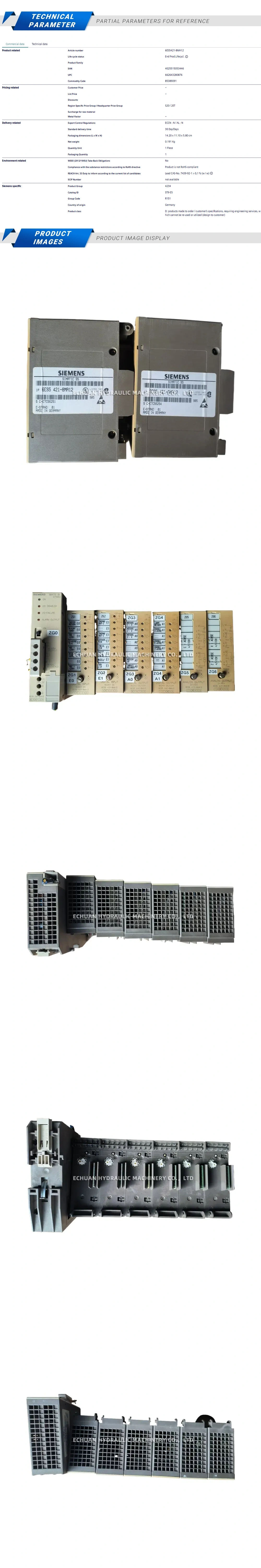 Siemens 6ES5 421-8MA12 Description