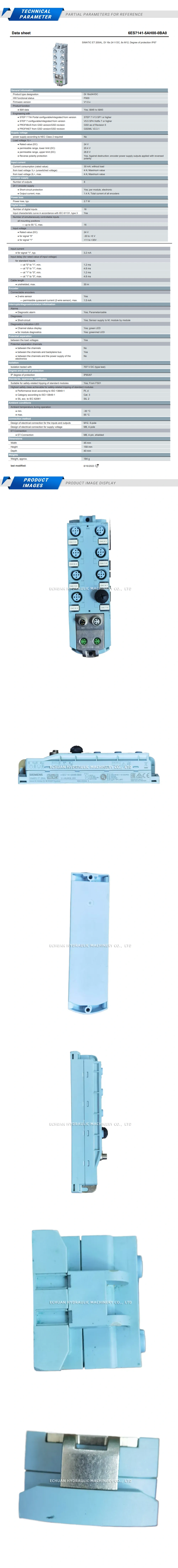 Siemens 6ES7 141-5AH00-0BA0 Description