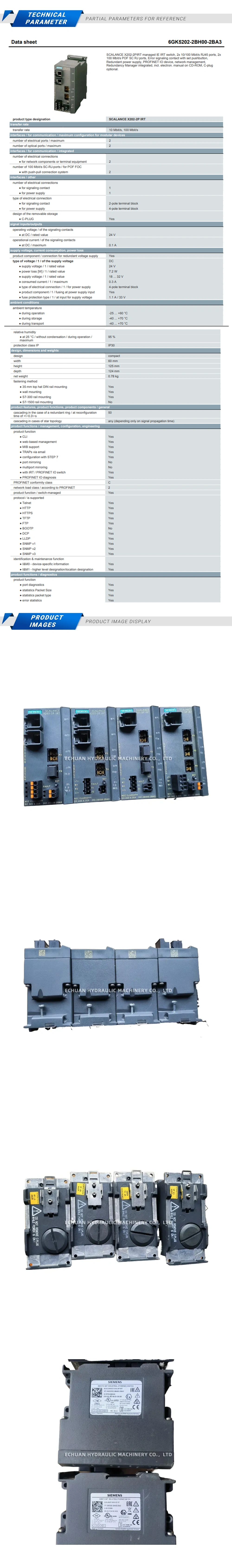 Siemens 6GK5202-2BH00-2BA3 Description