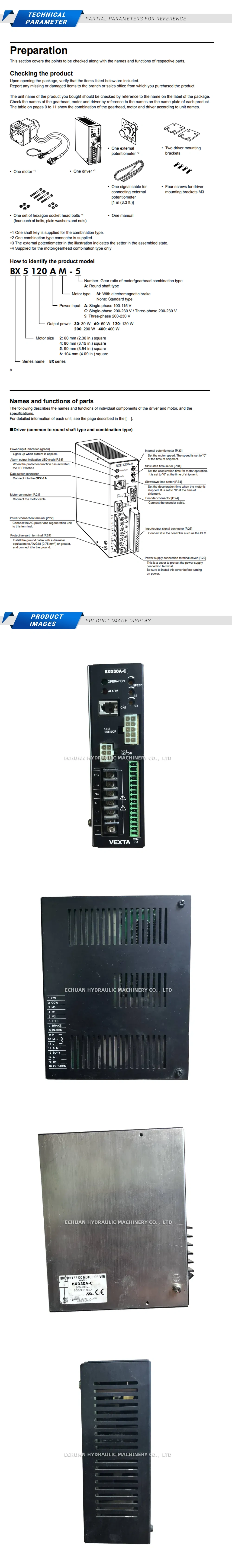 VEXTA BXD30A-C Description