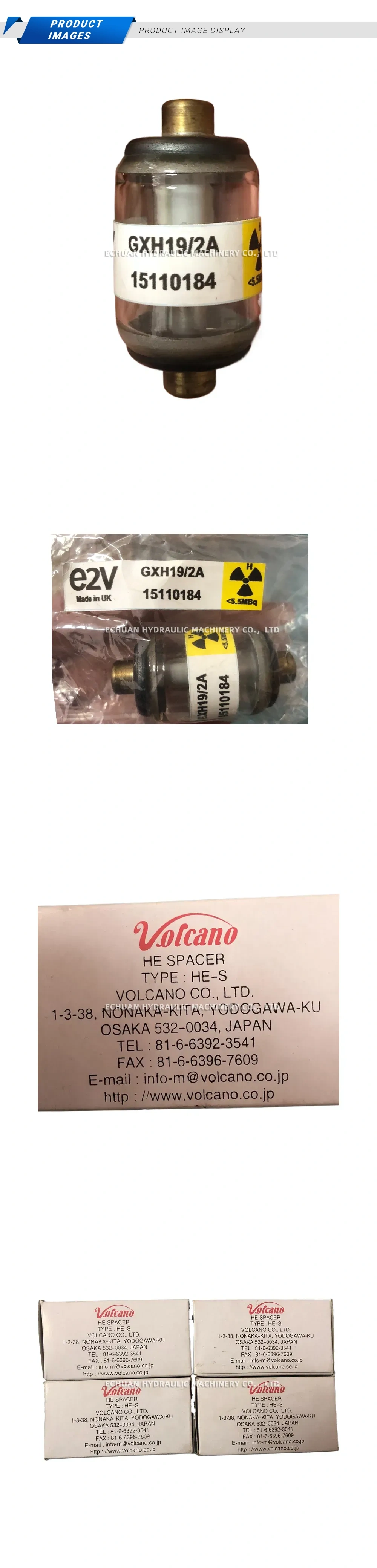 Valcano GXH19/2A 15110184 Description