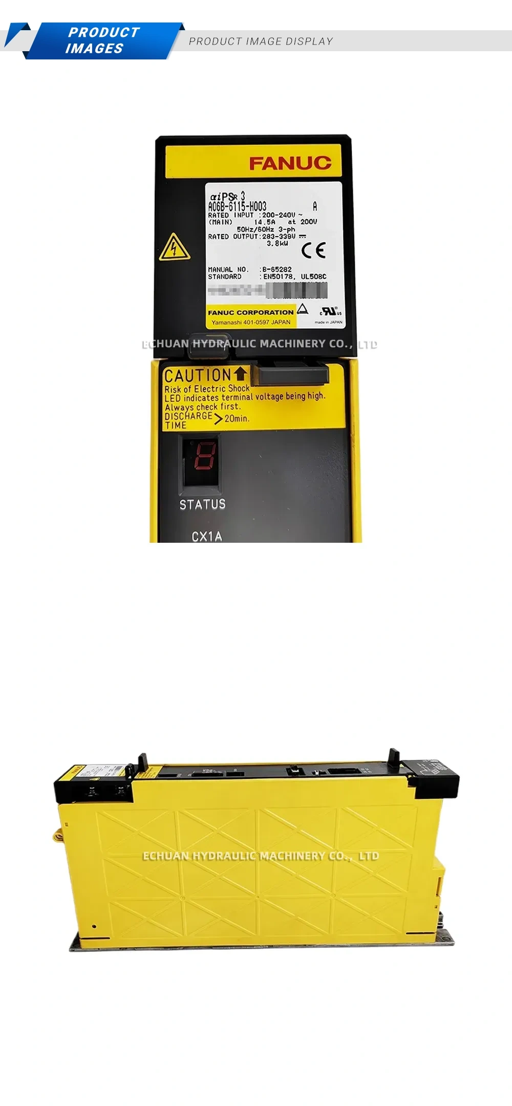 Fanuc A06B-6115-H003 Description