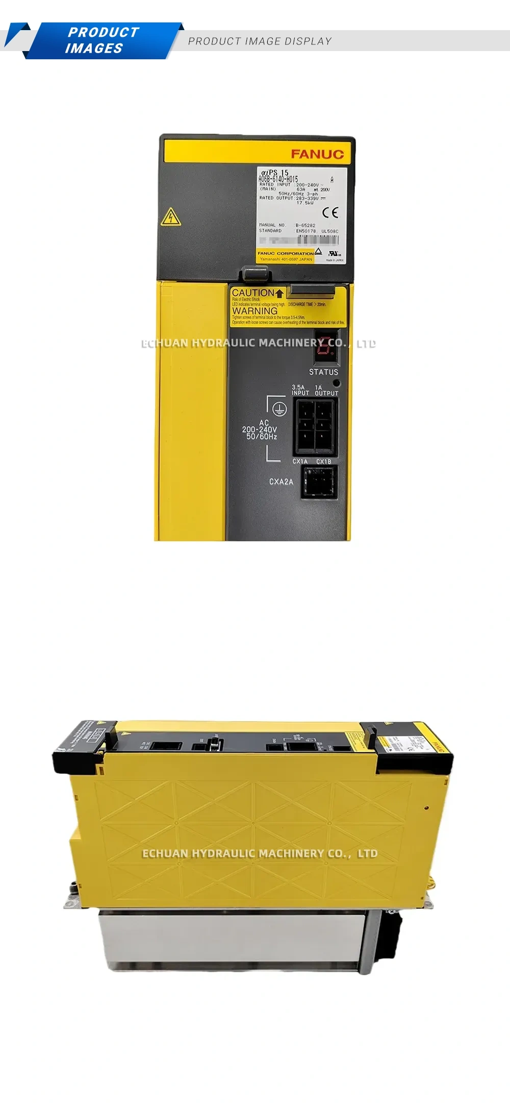 Fanuc A06B-6140-H015 Description