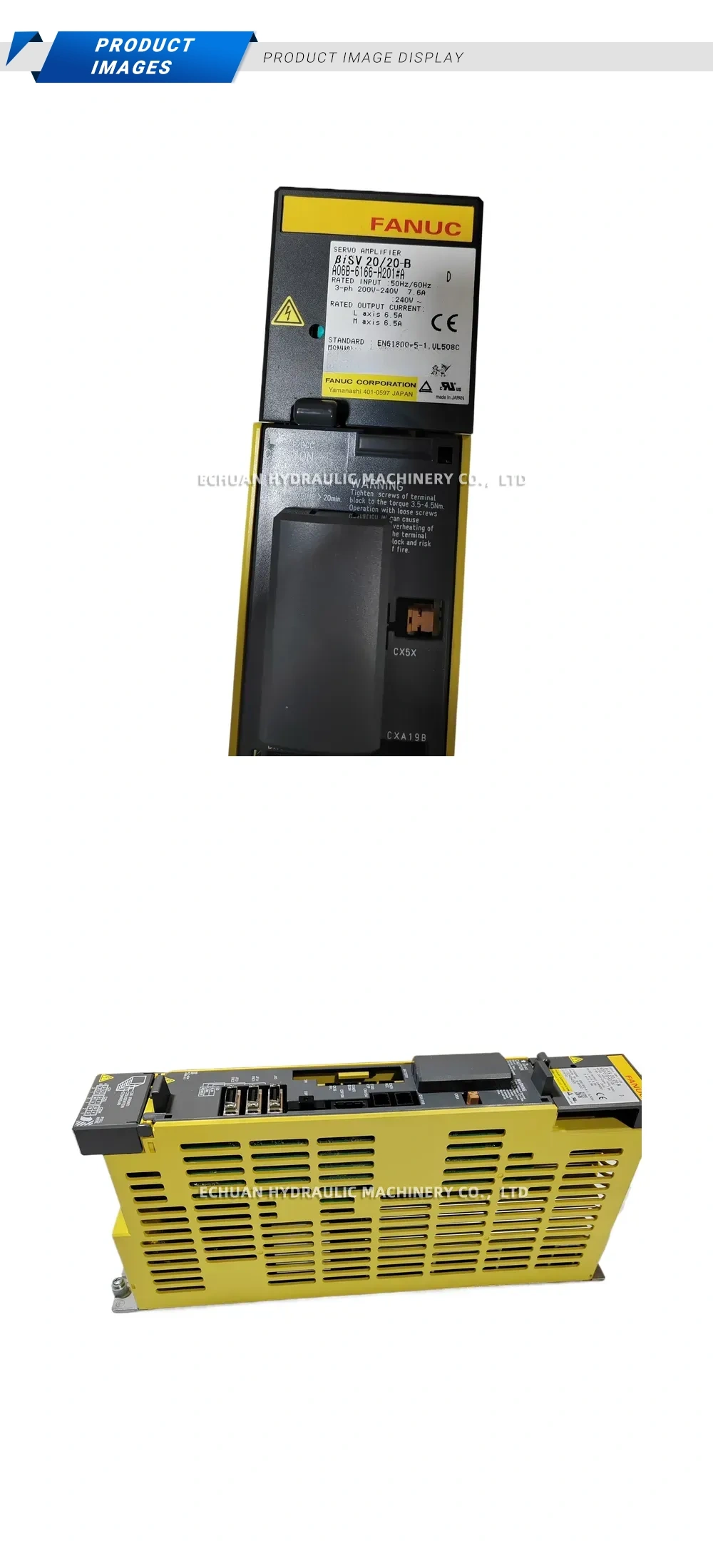 Fanuc A06B-6166-H201 Description