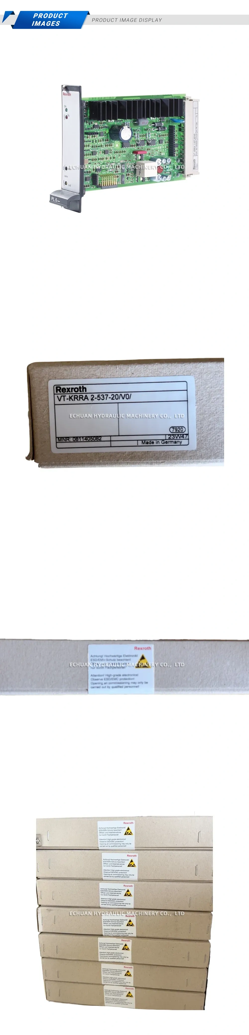 Rexroth 0811405082 VT-KRRA 2-537-20/VO/ Description