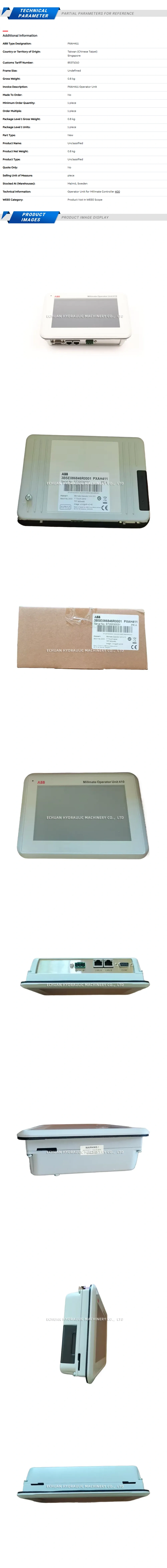 ABB 3BSE086846R0001 Description