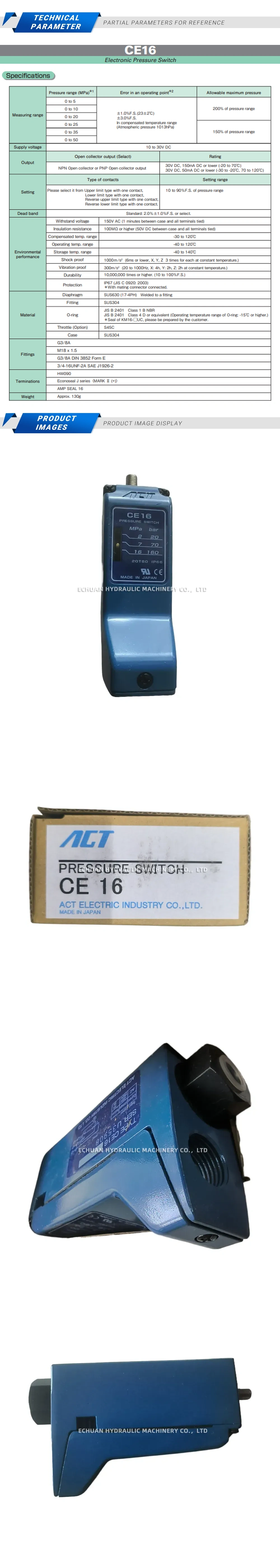 ACT CE16 Description