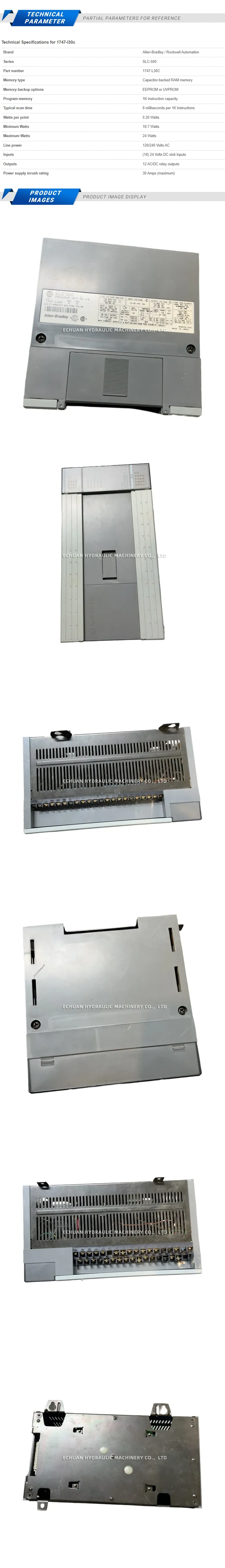 Allen-Bradley SLC500 1747-L30C Description