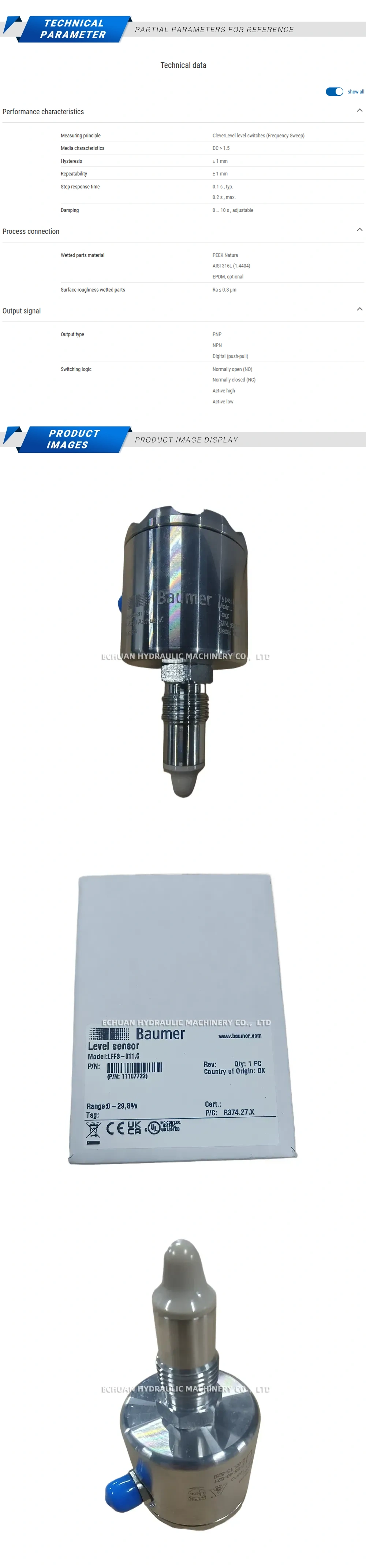 Baumer LFFS-011.C Description