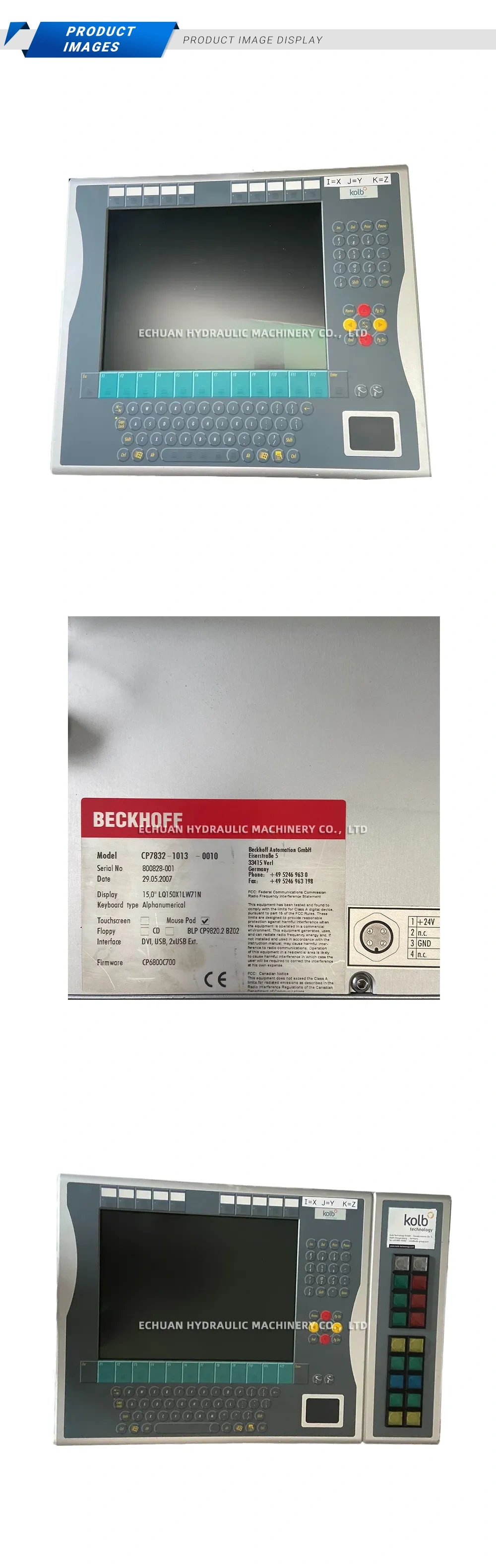 Beckhoff CP7832-1013-0010 Description