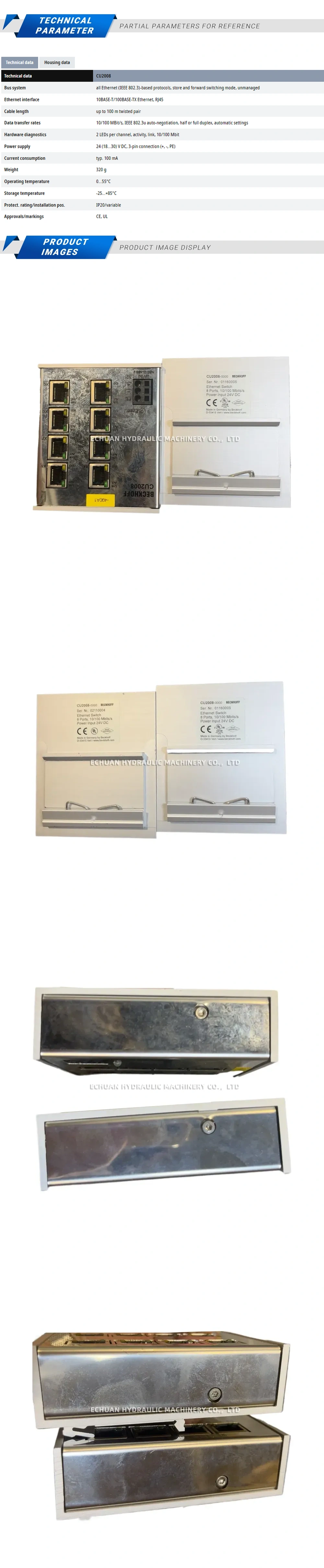 Beckhoff CU2008-0000 Description