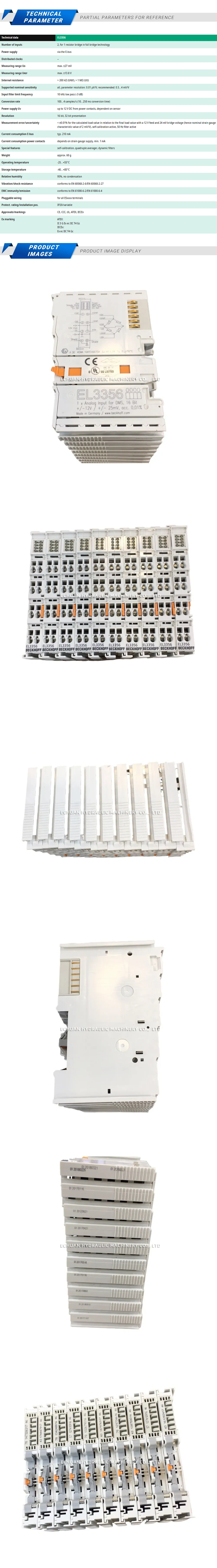 Beckhoff EL3356 Description