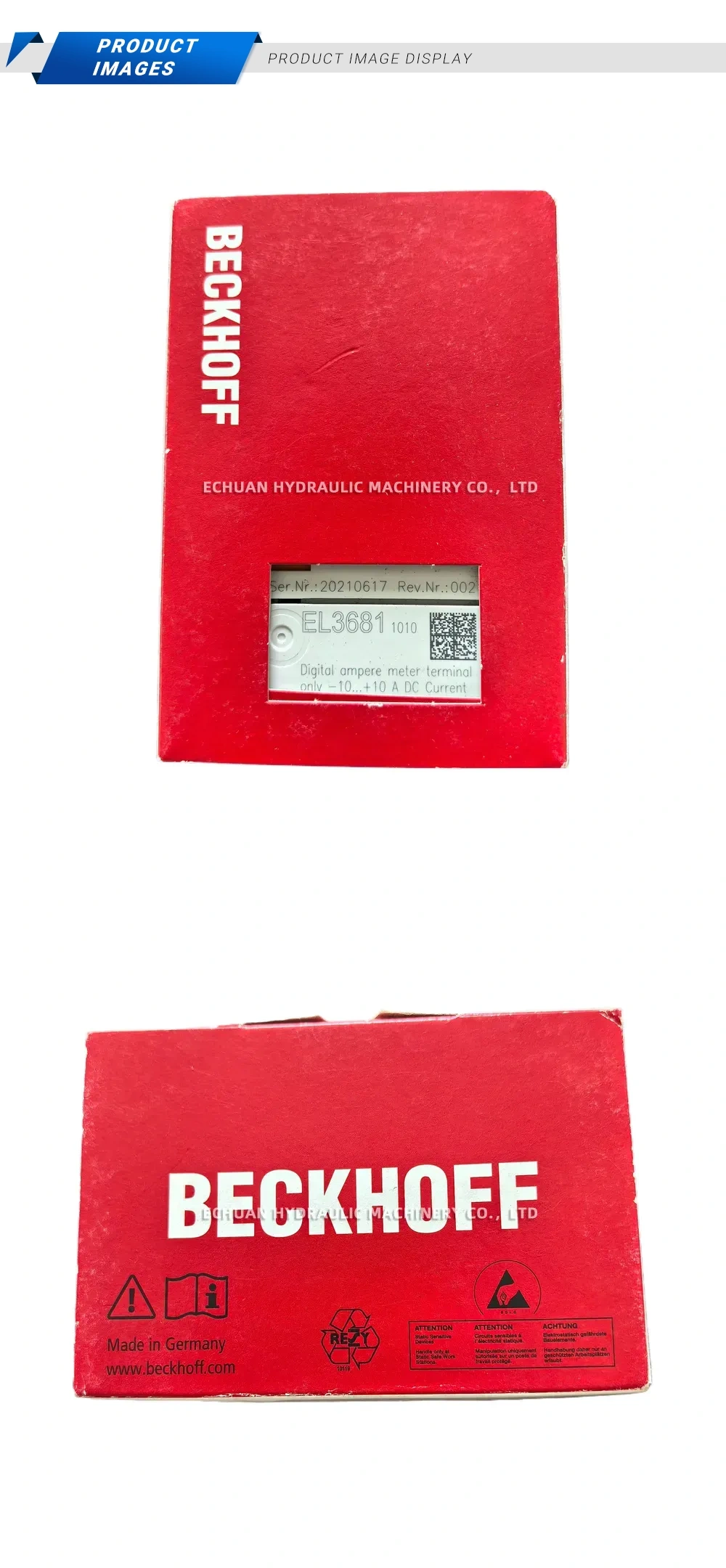 Beckhoff EL3681-1010 Description