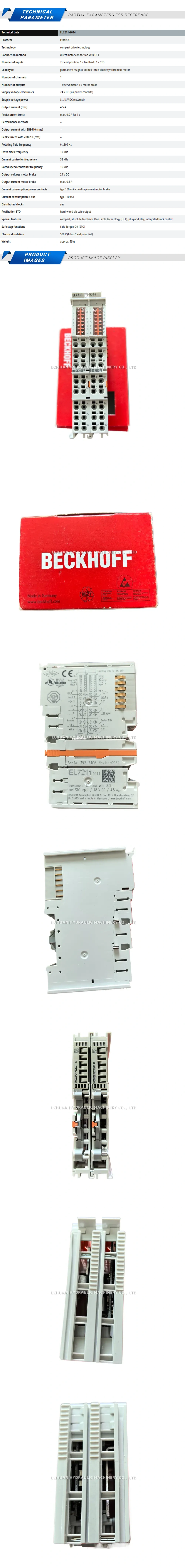 Beckhoff EL7211-9014 Description