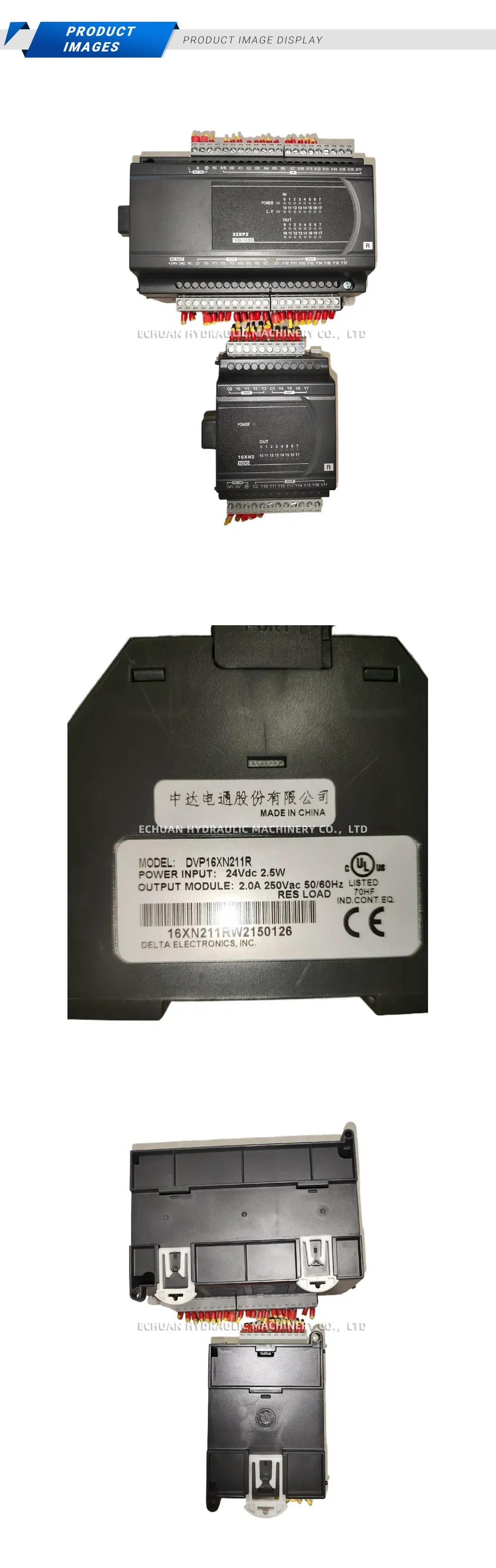 Delta DVP16XN211R Description