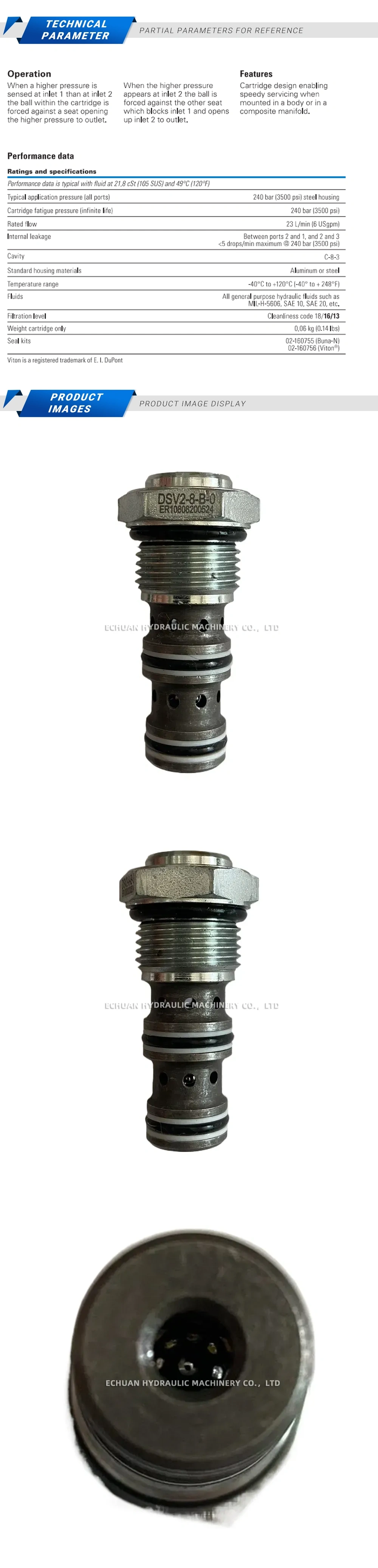 Eaton DSV2-8-B-0 Description