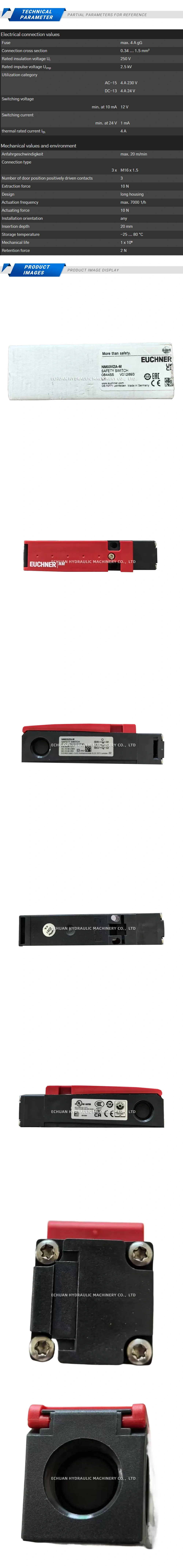 Euchner NM03VZA-M Description