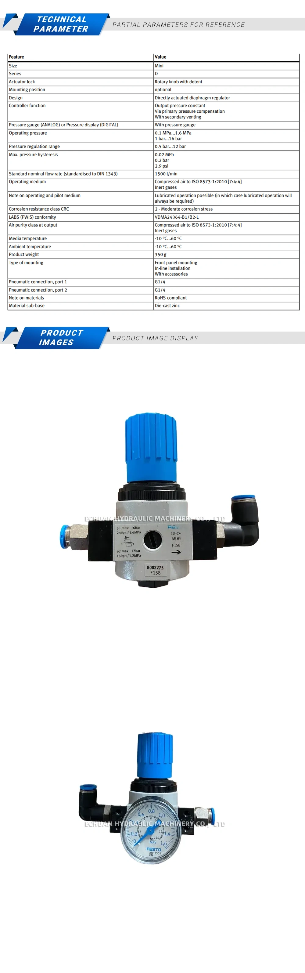 Festo 8002275 Description