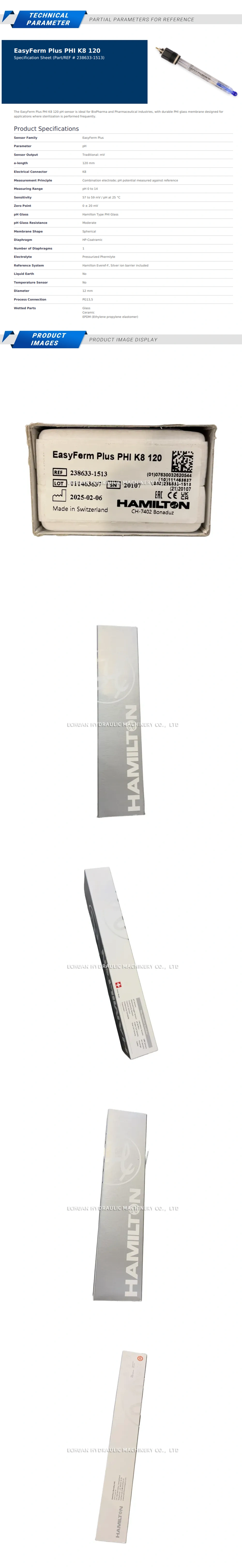 Hamilton EasyFerm Plus PHI K8 120 Description