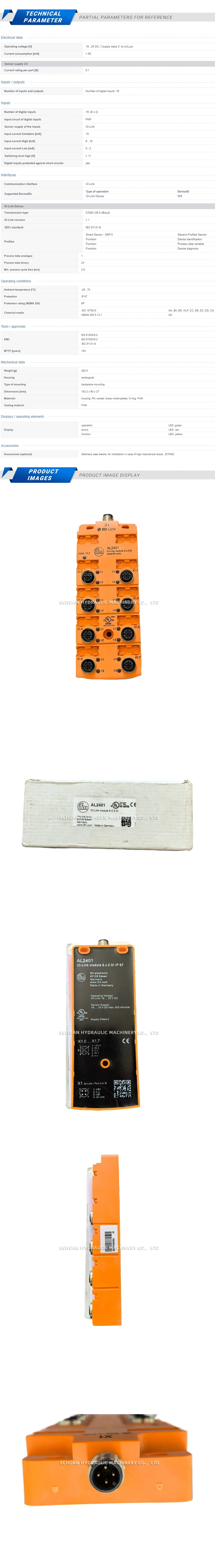 IFM AL2401 Description