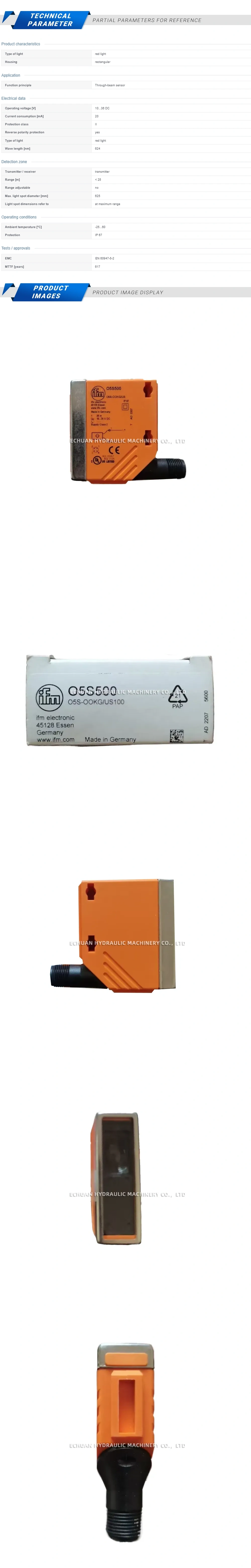 IFM O5S500 Description