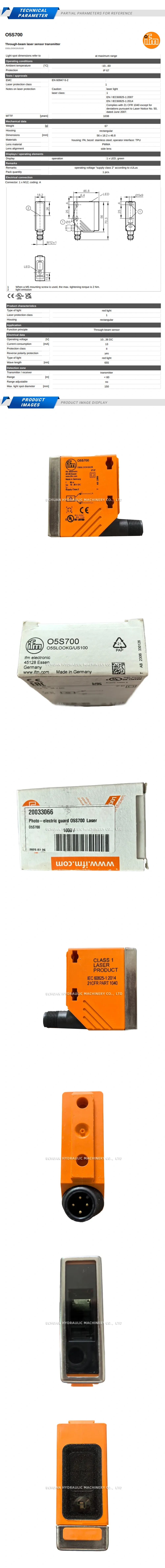 IFM O5S700 Description