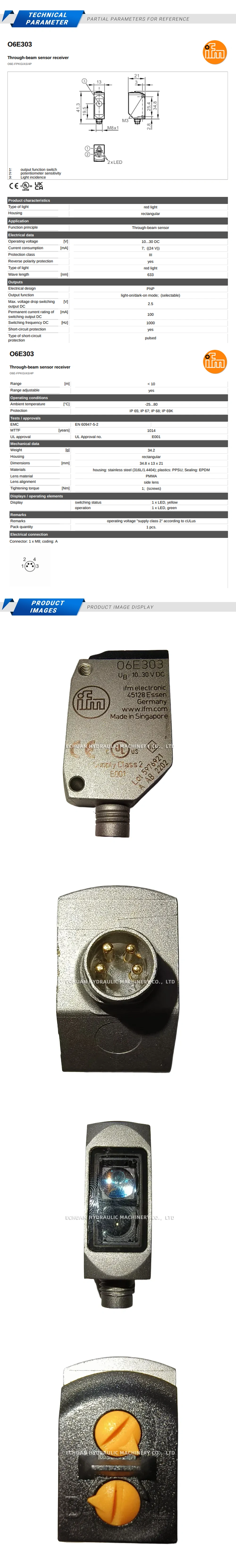 IFM O6E303 Description