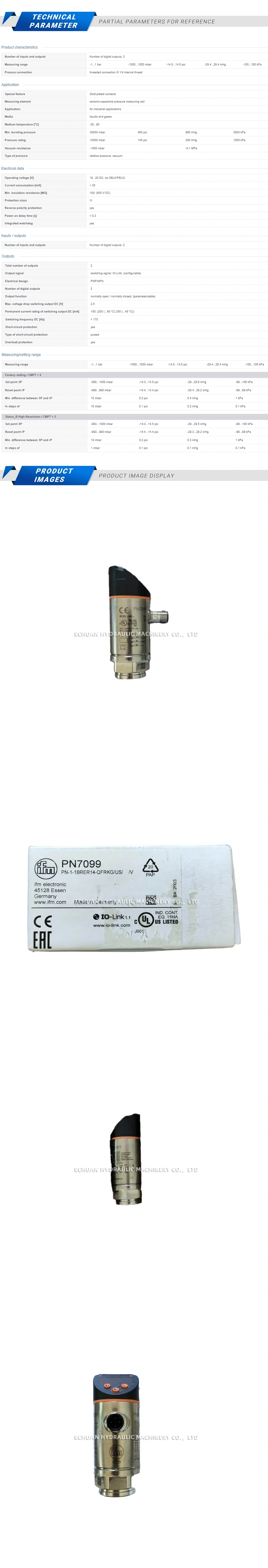 IFM PN7099 Description