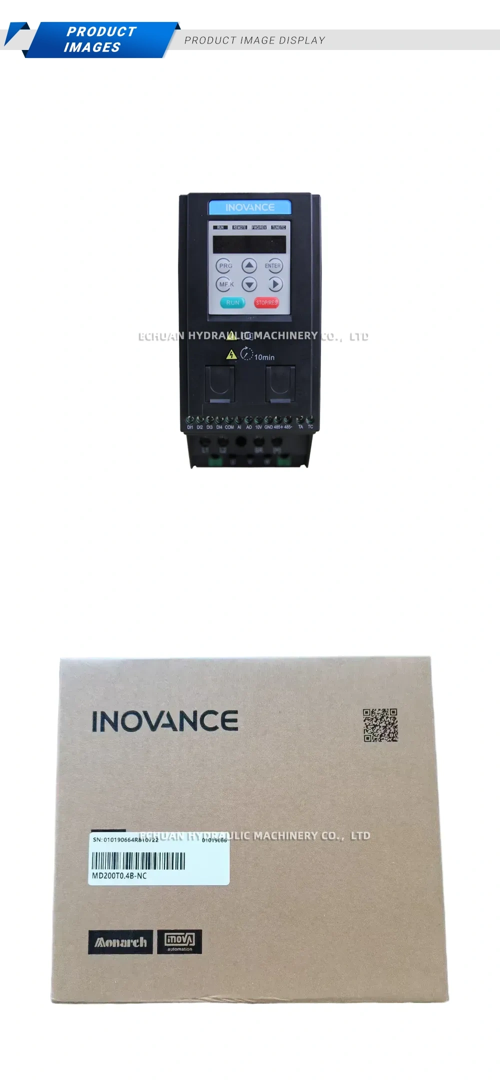Inovance MD200T0.4B-NC Description