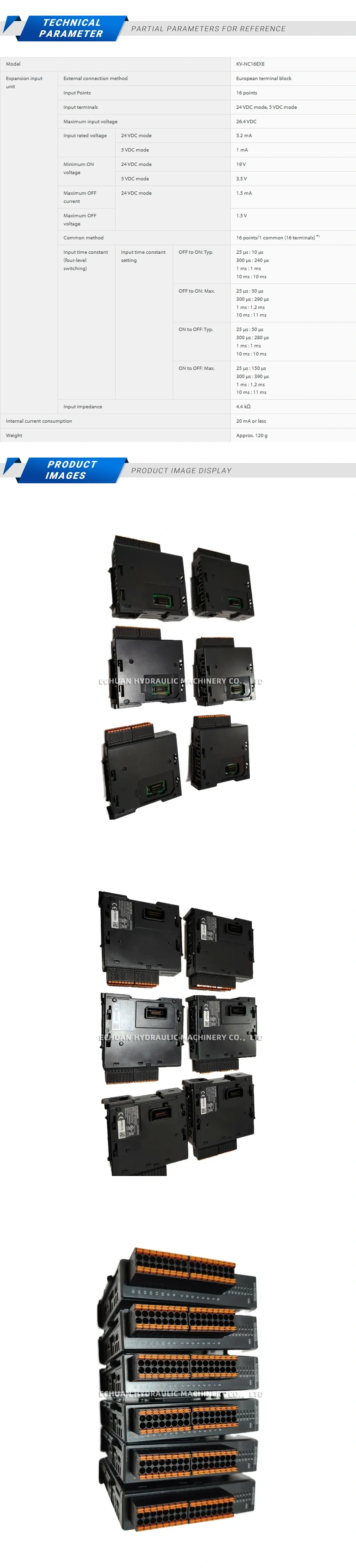 Keyence KV-NC16EXE Description