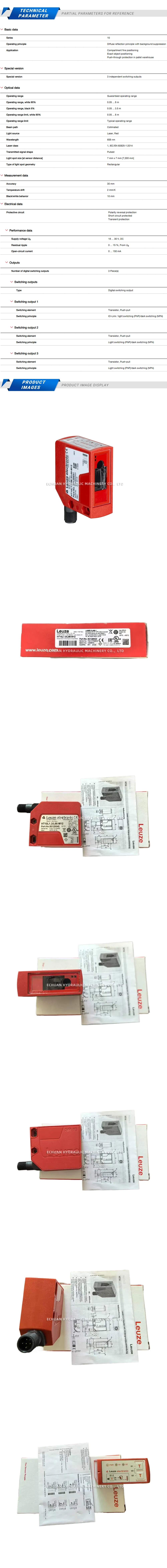 Leuze HT10L1.3/L66-M12 Description