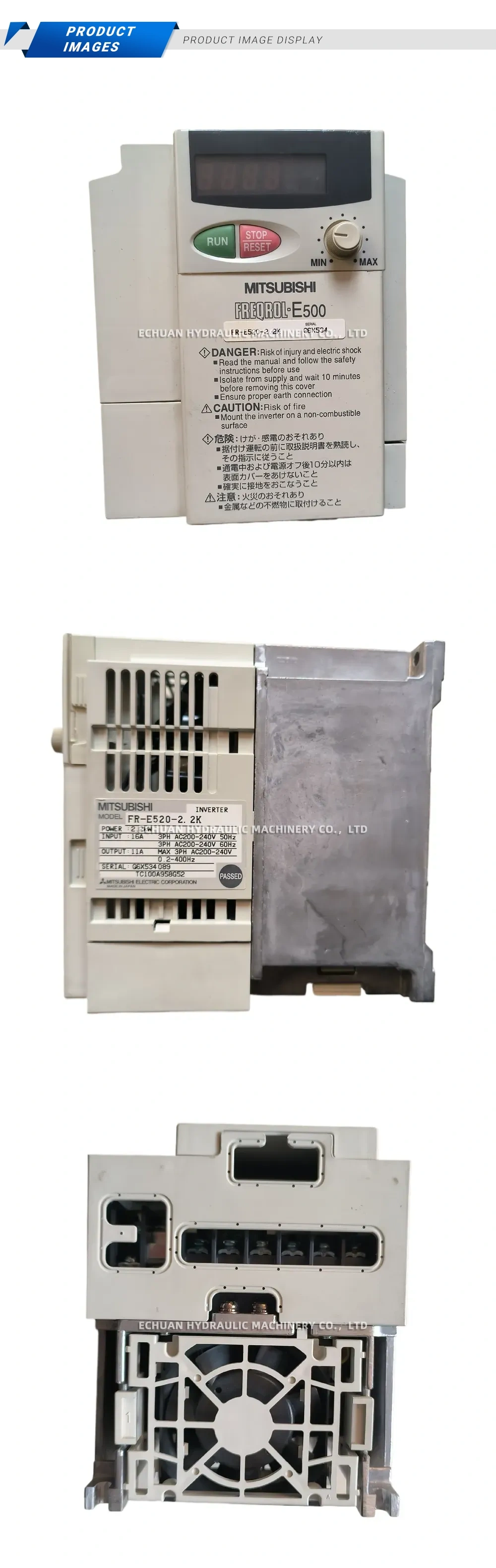 Mitsubishi FR-E520-2.2K Description