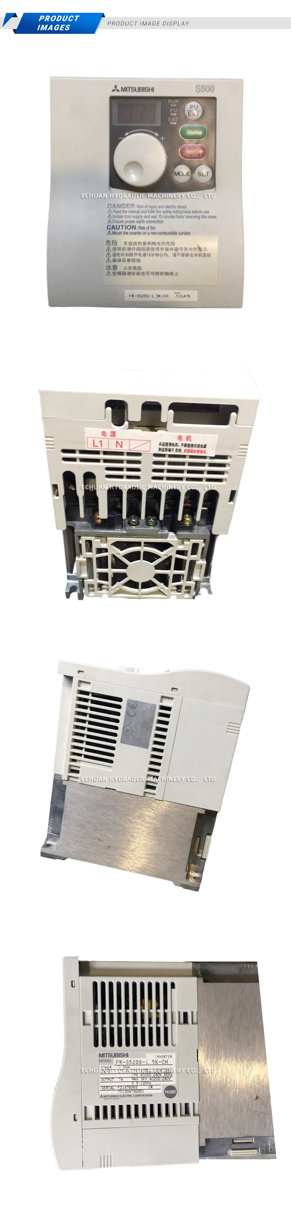 Mitsubishi FR-S520S-1.5K-CH Description