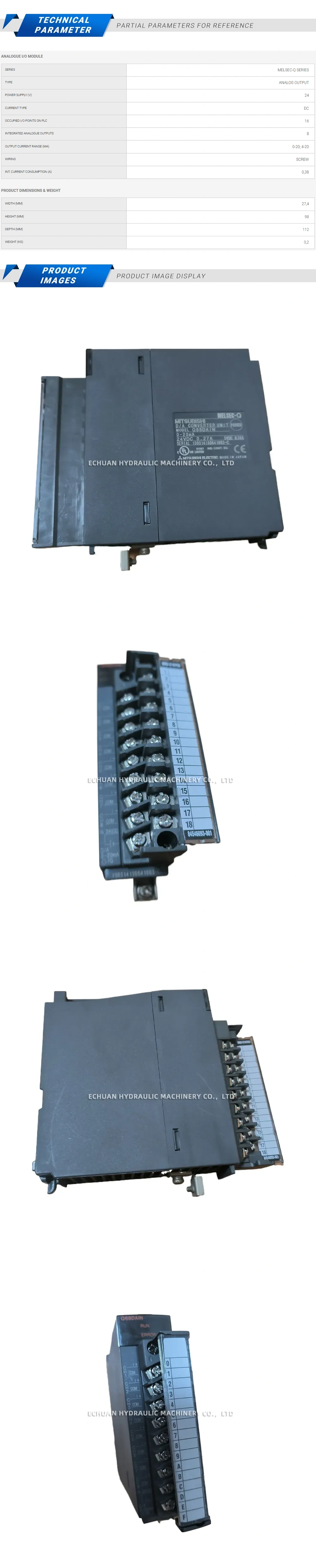 Mitsubishi Q68DAIN Description