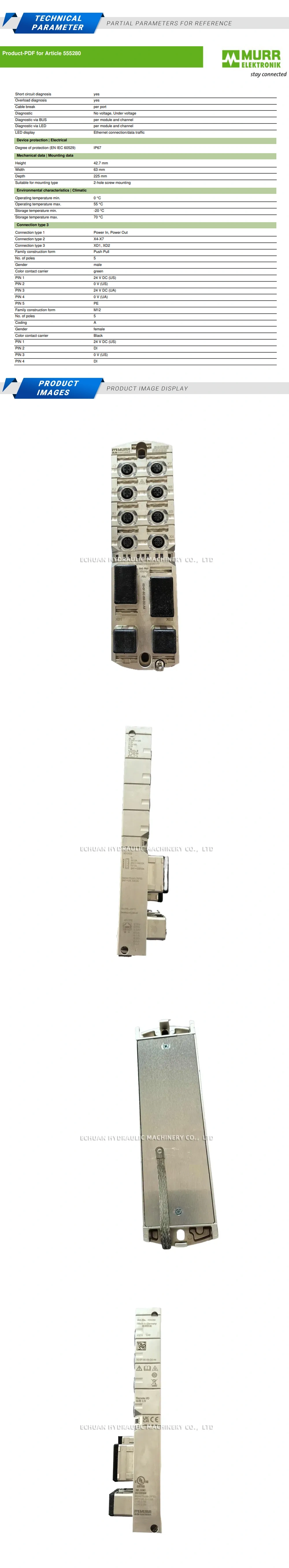 Murr 555280 Description